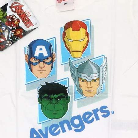 Marvel Avengers κοντομάνικο Μπλουζάκι αγόρια (AV 52 02 381 white) Marvel Avengers κοντομάνικο Μπλουζάκι αγόρια (AV 52 02 381 white)