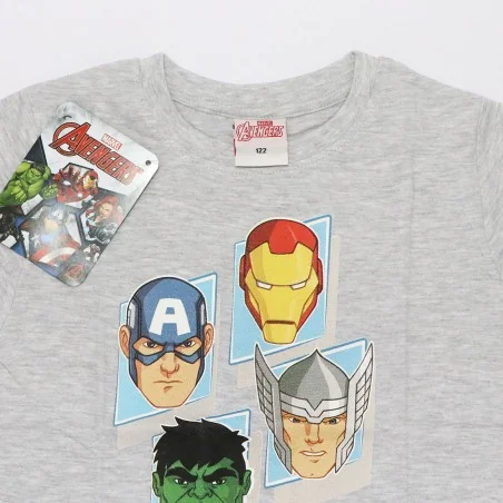 Marvel Avengers κοντομάνικο Μπλουζάκι αγόρια (AV 52 02 381 grey)