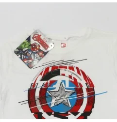 Marvel Avengers κοντομάνικο Μπλουζάκι αγόρια (UE1063White)