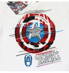 Marvel Avengers κοντομάνικο Μπλουζάκι αγόρια (UE1063White) - Κοντομάνικα μπλουζάκια