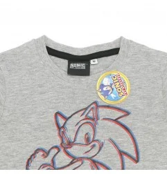 Sonic Κοντομάνικο μπλουζάκι για αγόρια (35690) grey