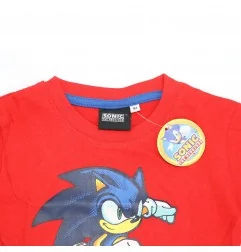 Sonic Κοντομάνικο μπλουζάκι για αγόρια (35690)