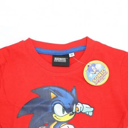 Sonic Κοντομάνικο μπλουζάκι για αγόρια (35690)