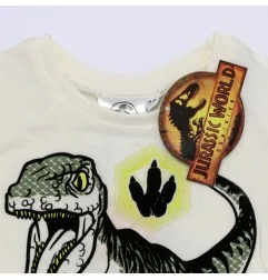 Jurassic World κοντομάνικο Μπλουζάκι Για Αγόρια (EV1209 white)