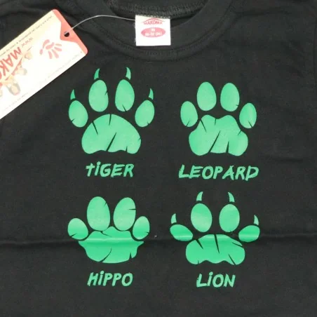 Βρεφικό Κοντομάνικο Μπλουζάκι Makoma "Wild World" – 100% Βαμβακερό (Μαύρο/Πράσινο) (20216CZ) Βρεφικό Κοντομάνικο Μπλουζάκι Makoma "Wild World" – 100% Βαμβακερό (Μαύρο/Πράσινο) (20216CZ)