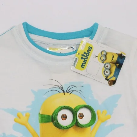 Minions Κοντομάνικο Μπλουζάκι Για αγόρια (EP1018 White) Minions Κοντομάνικο Μπλουζάκι Για αγόρια (EP1018 White)