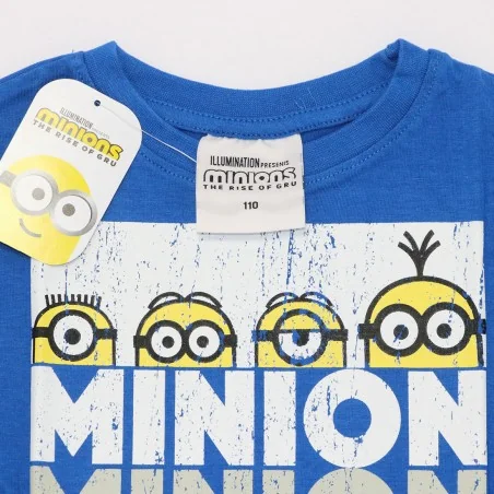 Minions Κοντομάνικο Μπλουζάκι Για αγόρια (MIN 52 02 693 blue) Minions Κοντομάνικο Μπλουζάκι Για αγόρια (MIN 52 02 693 blue)