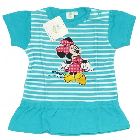 Disney Baby Minnie Mouse Βρεφικό Μπλουζοφόρεμα (DIS MF 51 01 627) - Κοντομάνικα μπλουζάκια