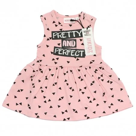 Mini Kidz Βρεφικό Καλοκαιρινό Αμάνικο Φορεματάκι "Pretty and Perfect" - 100% Βαμβακερό (Ροζ) (15C391) Mini Kidz Βρεφικό Καλοκαιρινό Αμάνικο Φορεματάκι "Pretty and Perfect" - 100% Βαμβακερό (Ροζ) (15C391)