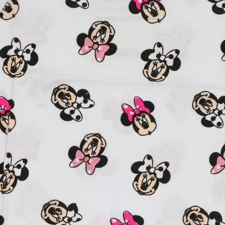 Disney Baby Minnie Mouse Βρεφικό Κοντομάνικο Μπλουζάκι με All-Over Print - 100% Βαμβάκι (DISM 91008A)