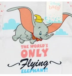 Disney Baby Dumbo Βρεφικό Κοντομάνικο Μπλουζάκι για Κορίτσια - 100% Βαμβακερό (DISD 01008Α)