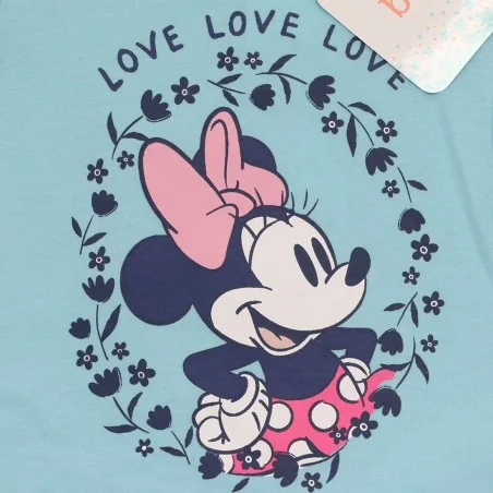 Disney Baby Minnie Mouse "Love" Βρεφικό Κοντομάνικο Μπλουζάκι – 100% Βαμβακερό (ET0147Sky) Disney Baby Minnie Mouse "Love" Βρεφικό Κοντομάνικο Μπλουζάκι – 100% Βαμβακερό (ET0147Sky)