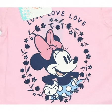 Disney Baby Minnie Mouse "Love" Βρεφικό Κοντομάνικο Μπλουζάκι – 100% Βαμβακερό (ET0147) Disney Baby Minnie Mouse "Love" Βρεφικό Κοντομάνικο Μπλουζάκι – 100% Βαμβακερό (ET0147)