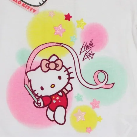 Βρεφικό Κοντομάνικο Μπλουζάκι Hello Kitty "Star Ribbon" – 100% Ποιοτικό Βαμβάκι (TCS127609B)