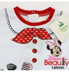 Disney Baby Minnie Mouse Βρεφικό κοντομάνικο μπλουζάκι (OE0052a)