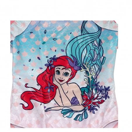 Disney Princess "Ariel η Μικρή Γοργόνα" Παιδικό Μαγιό ολόσωμο για κορίτσια (EV1935 pink)