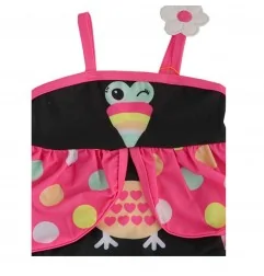 Mini Kidz Παιδικό Μαγιό ολόσωμο για κορίτσια (09C035Black) - Ολόσωμα μαγιό