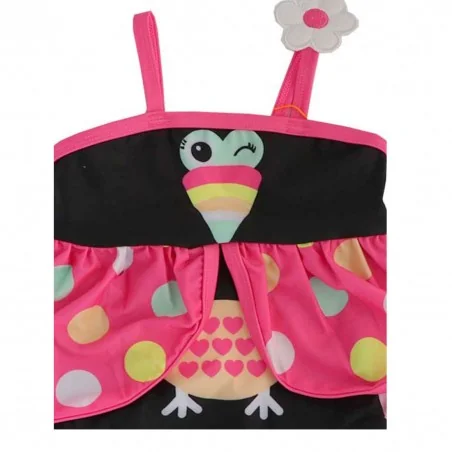 Mini Kidz Παιδικό Μαγιό ολόσωμο για κορίτσια (09C035Black)