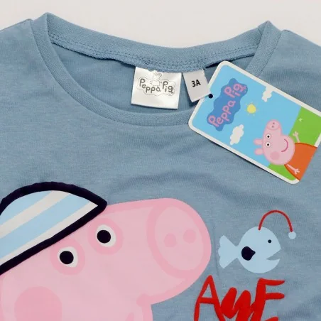 Peppa Pig George Κοντομάνικο Μπλουζάκι Για αγόρια (WE1075 Blue) Peppa Pig George Κοντομάνικο Μπλουζάκι Για αγόρια (WE1075 Blue)