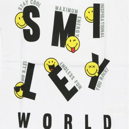 Smiley Παιδικό κοντομάνικο Μπλουζάκι για αγόρια (SM 52 02 132)