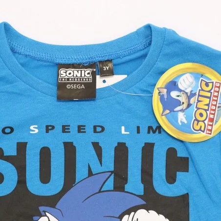 Sonic Κοντομάνικο μπλουζάκι για αγόρια (EV1189 blue) Sonic Κοντομάνικο μπλουζάκι για αγόρια (EV1189 blue)