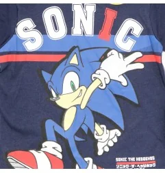 Sonic Κοντομάνικο μπλουζάκι για αγόρια (EV1190 navy)