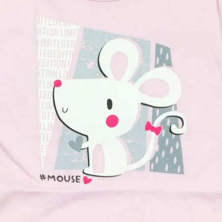 Makoma Βρεφικό Κοντομάνικο Φορεματάκι "Mouse" - 100% Πενιέ Βαμβάκι (Ροζ) (40189) Makoma Βρεφικό Κοντομάνικο Φορεματάκι "Mouse" - 100% Πενιέ Βαμβάκι (Ροζ) (40189)