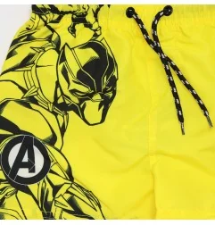 Marvel Avengers Black Panther Παιδικό Μαγιό Σορτς για αγόρια (WE1819 yellow)