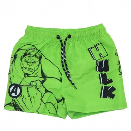 Marvel Avengers Hulk Παιδικό Μαγιό Σορτς για αγόρια (WE1819 green) - Μάγιο σορτσάκι