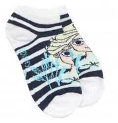 Disney Frozen παιδικές κοντές κάλτσες σετ 3 ζευγάρια (WE0628 navy)