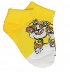Paw Patrol παιδικές κοντές κάλτσες σετ 3 ζευγάρια (WE0609 red) - Κάλτσες κοντές αγόρι
