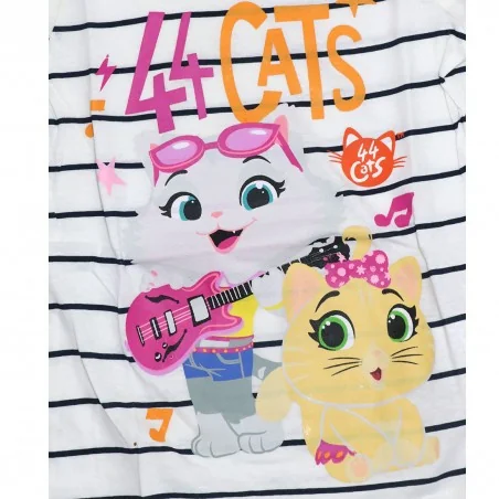 44 Cats Μακρυμάνικο Μπλουζάκι για κορίτσια (CATS 52 02 008)