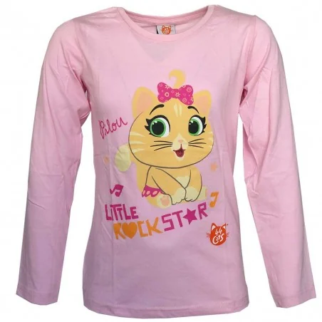 44 Cats Μακρυμάνικο Μπλουζάκι για κορίτσια (CATS 52 02 008A) - Μπλουζάκια Μακρυμάνικα (μακό)