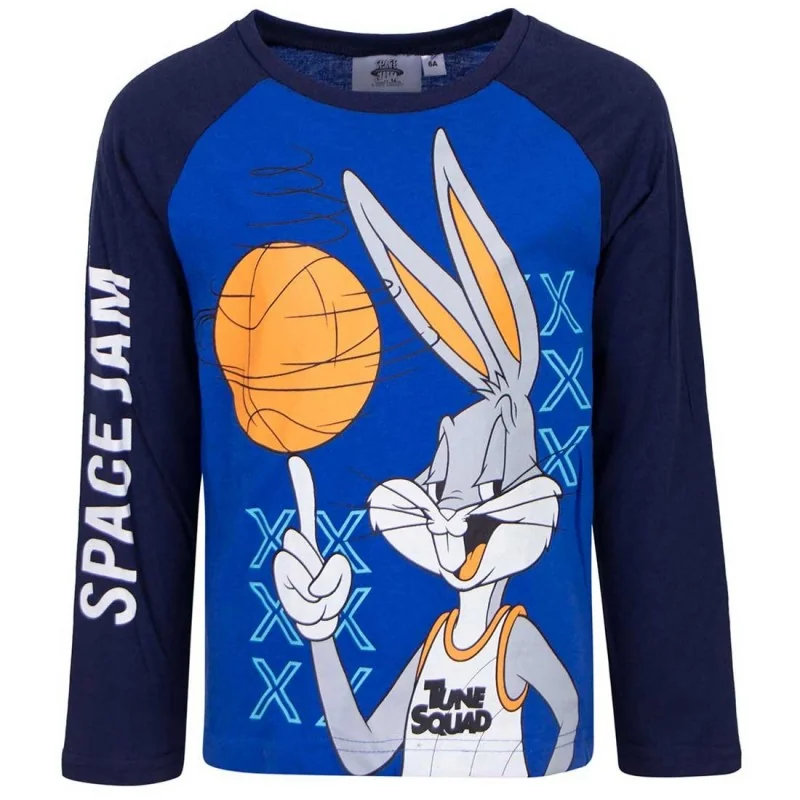 Space Jam μακρυμάνικο μπλουζάκι για αγόρια (HU1283 Blue) Space Jam μακρυμάνικο μπλουζάκι για αγόρια (HU1283 Blue)