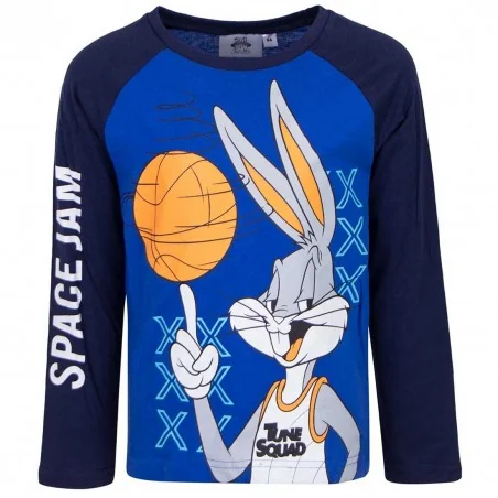 Space Jam μακρυμάνικο μπλουζάκι για αγόρια (HU1283 Blue) Space Jam μακρυμάνικο μπλουζάκι για αγόρια (HU1283 Blue)