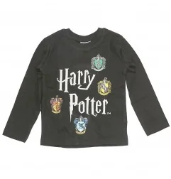 Harry Potter Παιδικό Μακρυμάνικο μπλουζάκι για αγόρια (HP 52 02 108 Black) - Μπλουζάκια Μακρυμάνικα (μακό)