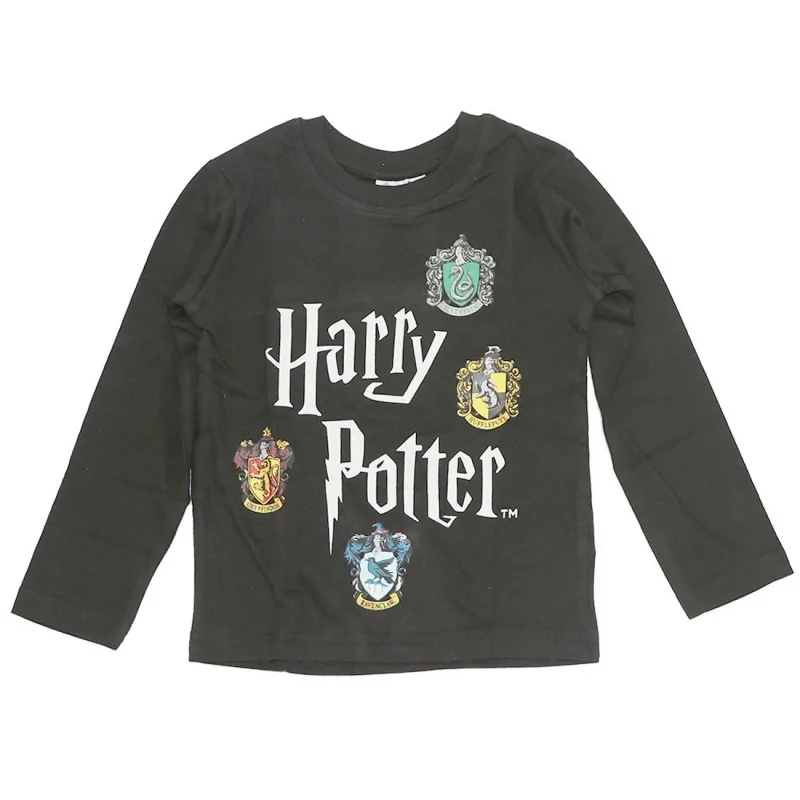 Harry Potter Παιδικό Μακρυμάνικο μπλουζάκι για αγόρια (HP 52 02 108 Black) Harry Potter Παιδικό Μακρυμάνικο μπλουζάκι για αγόρια (HP 52 02 108 Black)
