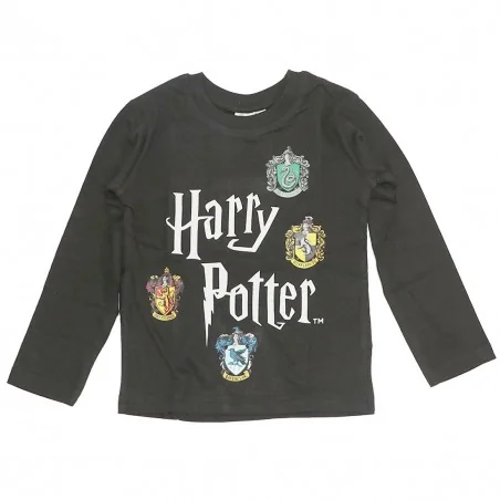 Harry Potter Παιδικό Μακρυμάνικο μπλουζάκι για αγόρια (HP 52 02 108 Black) - Μπλουζάκια Μακρυμάνικα (μακό)
