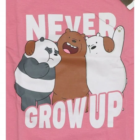 We Bare Bears Παιδικό Μακρυμάνικο μπλουζάκι για κορίτσια (WBB 52 02 692 Pink)