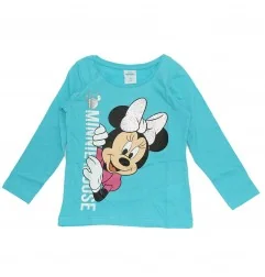 Disney Minnie Mouse Μακρυμάνικο Μπλουζάκι Για Κορίτσια (DIS MF 52 02 9490 L Blue) - Μπλουζάκια Μακρυμάνικα (μακό)