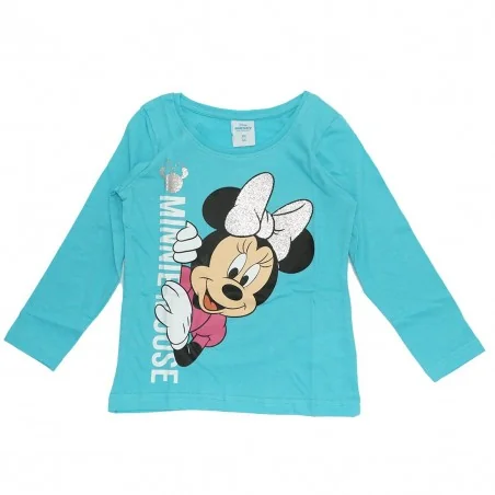 Disney Minnie Mouse Μακρυμάνικο Μπλουζάκι Για Κορίτσια (DIS MF 52 02 9490 L Blue) - Μπλουζάκια Μακρυμάνικα (μακό)