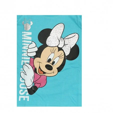 Disney Minnie Mouse Μακρυμάνικο Μπλουζάκι Για Κορίτσια (DIS MF 52 02 9490 L Blue)