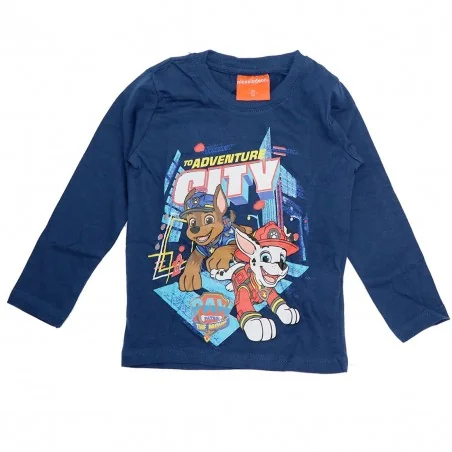 Paw Patrol Movie Μακρυμάνικο Μπλουζάκι για αγόρια (PAW M 52 02 027 Navy) - Μπλουζάκια Μακρυμάνικα (μακό)