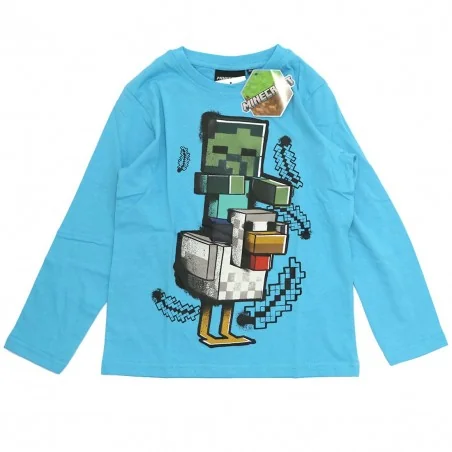 Minecraft μακρυμάνικο μπλουζάκι για αγόρια (FKC48063) - Μπλουζάκια Μακρυμάνικα (μακό)