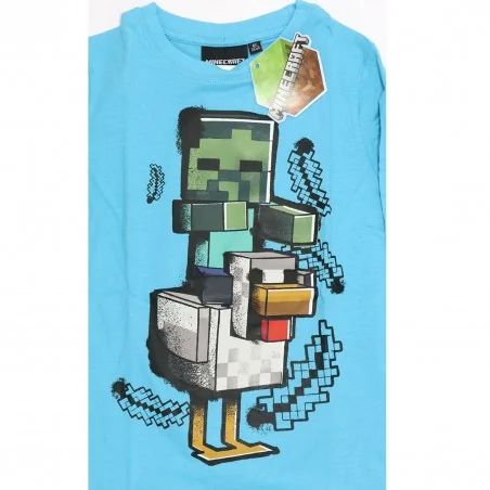 Minecraft μακρυμάνικο μπλουζάκι για αγόρια (FKC48063)