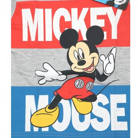 Disney Mickey Mouse Μακρυμάνικο μπλουζάκι για αγόρια (DIS MFB 52 02 9050) grey