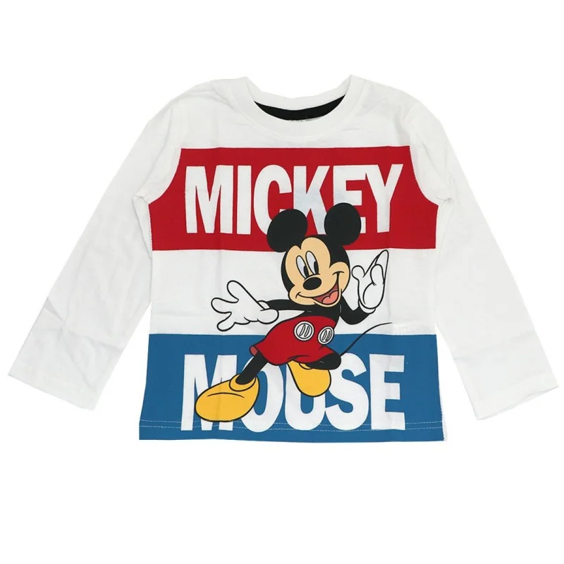 Disney Mickey Mouse Μακρυμάνικο μπλουζάκι για αγόρια (DIS MFB 52 02 9050)