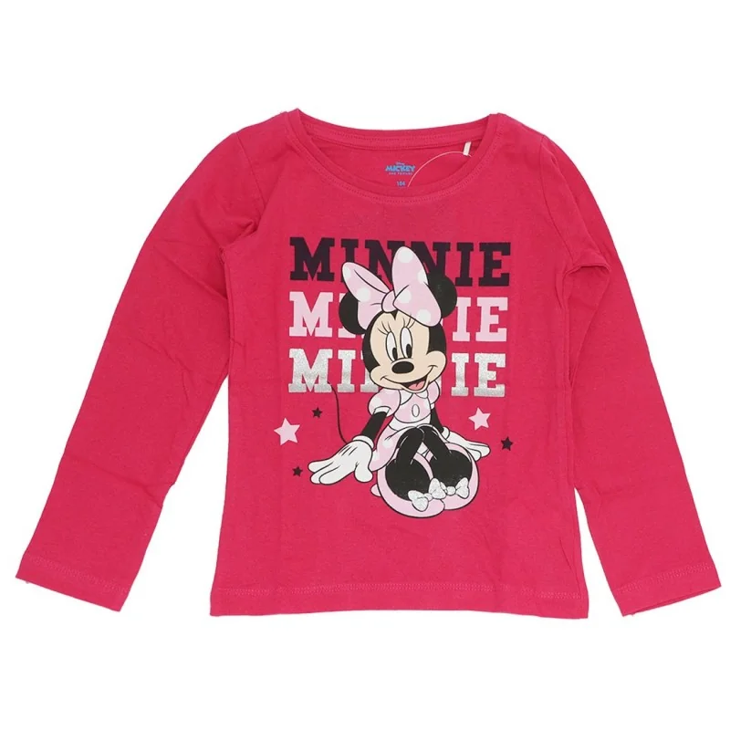 Disney Minnie Mouse Μακρυμάνικο Μπλουζάκι Για Κορίτσια (DIS MF 52 02 8915)