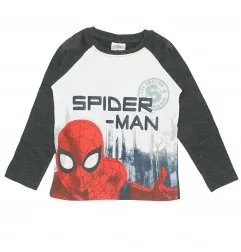 Marvel Spiderman Μακρυμάνικο μπλουζάκι για αγόρια (SP S 52 02 1242 grey) - Μπλουζάκια Μακρυμάνικα (μακό)
