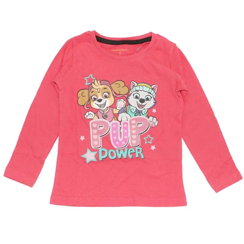Paw Patrol Μακρυμάνικο Μπλουζάκι για κορίτσια (PAW 52 02 1593 pink)